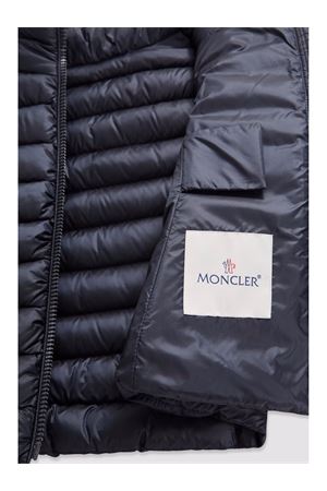 Navy Blue Ige Hooded Down Jacket MONCLER KIDS | K19541A00001597YF778